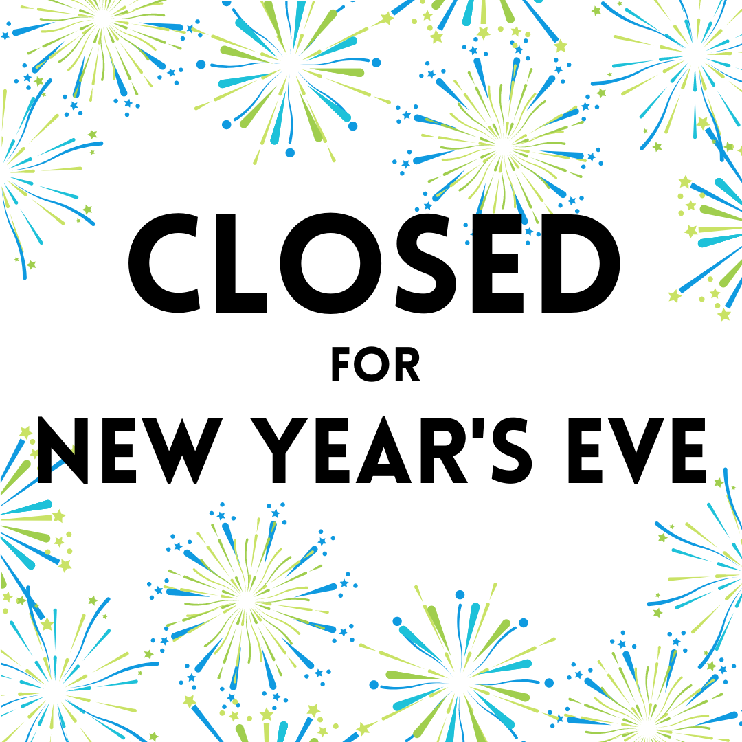closed for new year's eve