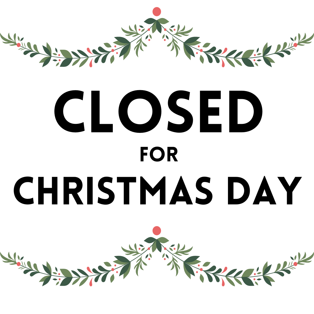 closed for Christmas